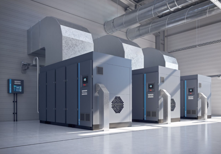 Atlas Copco ZR 和 ZT 无油螺杆空气压缩机